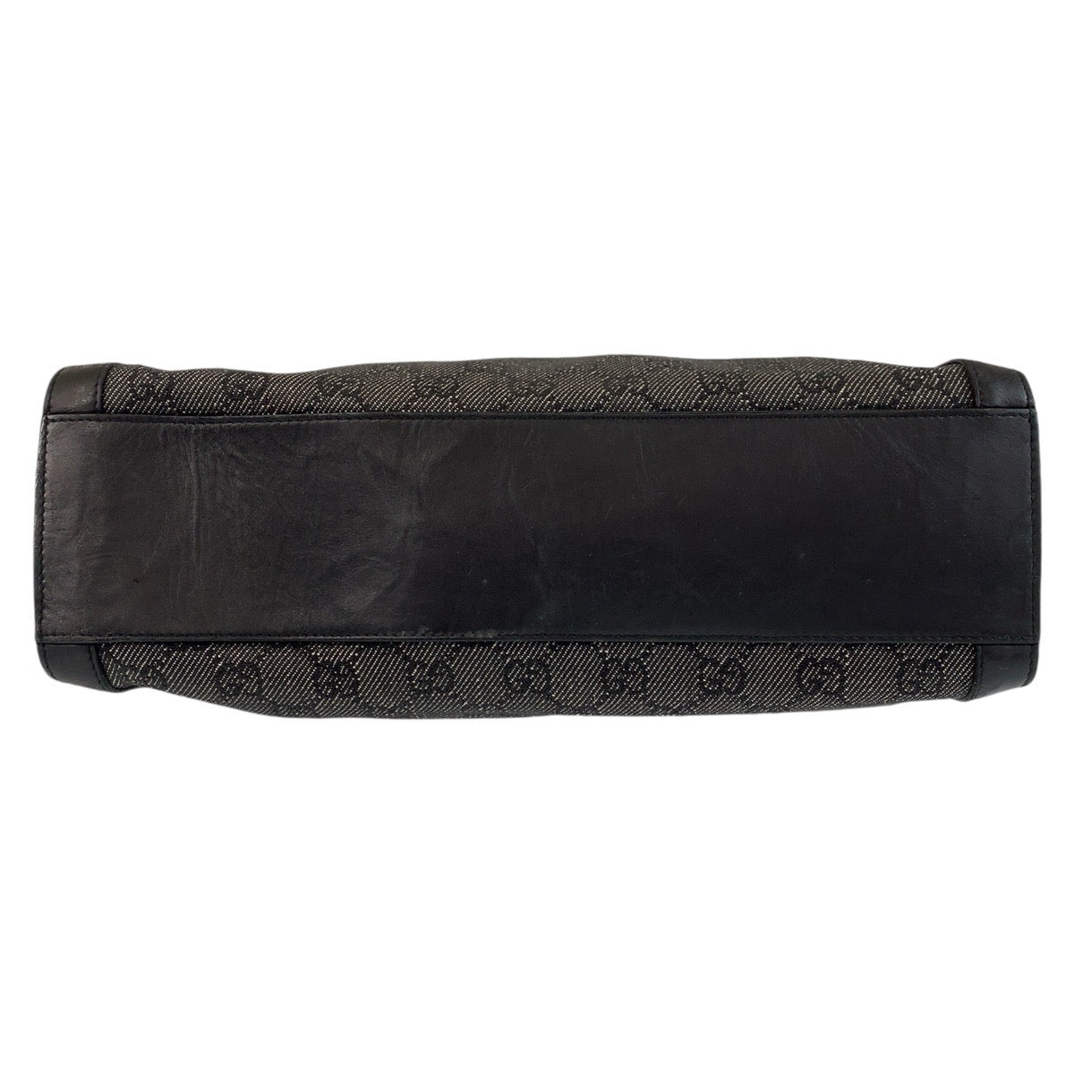 13488
GUCCI グッチ ブラック 黒 ゴールド金具 GGキャンバス / レザー 92706 ショルダーバッグ  レディース