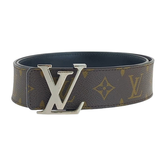 13491
LOUIS VUITTON ルイヴィトン モノグラム サンチュール 85/34 ブラウン ゴールド金具 PVC / レザー M9821 ベルト リバーシブル  メンズ