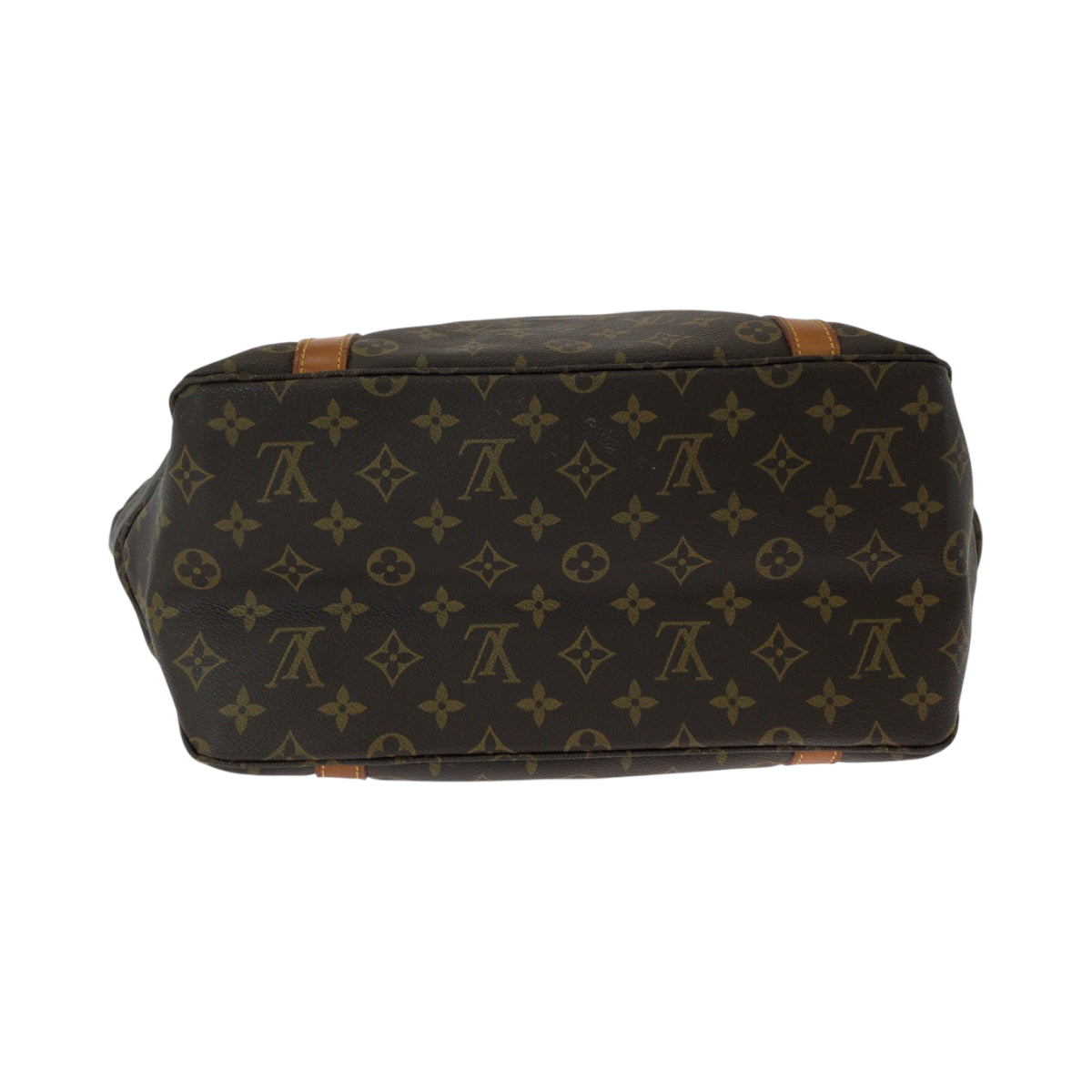 14096
LOUIS VUITTON ルイヴィトン モノグラム サックショッピング ブラウン ゴールド金具 PVC M51108 トートバッグ ショルダーバッグ  レディース AB44