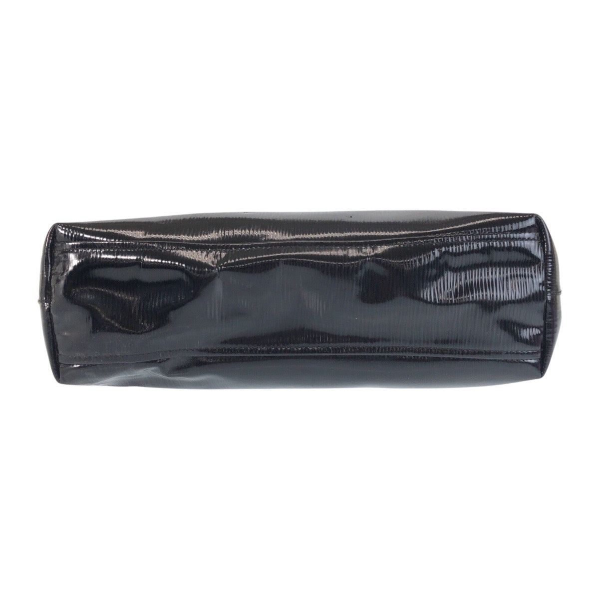 13507
PRADA プラダ 三角ロゴプレート ブラック ゴールド金具 パテントレザー トートバッグ ショルダーバッグ  レディース