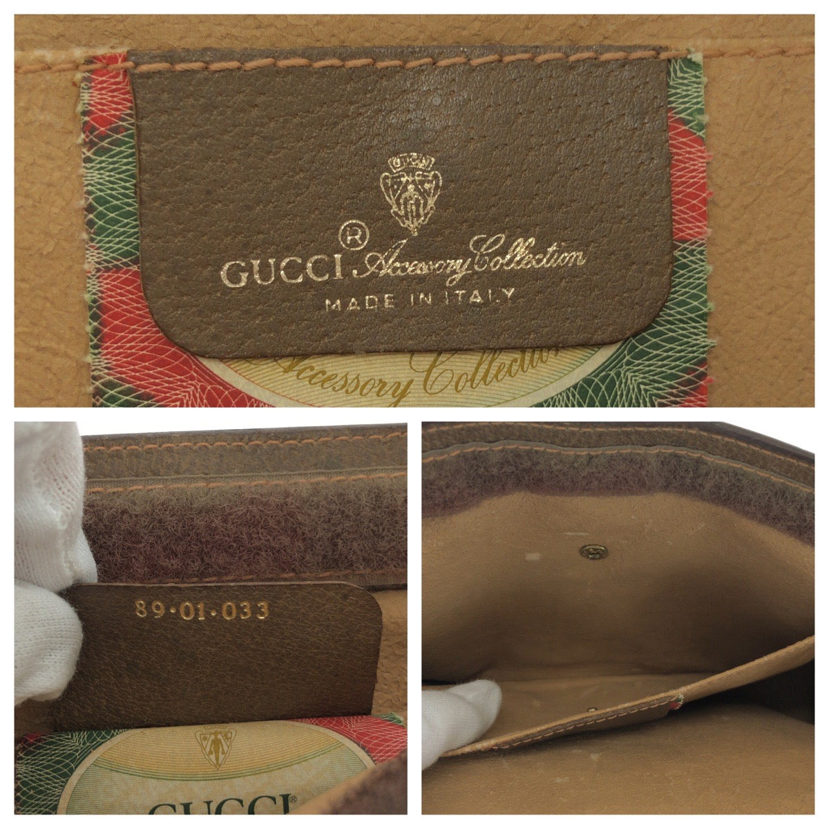 13532
GUCCI グッチ オールドグッチ シェリーライン ブラウン ゴールド金具 GGスプリームキャンバス 89 01 033 クラッチバッグ セカンドバッグ  レディース