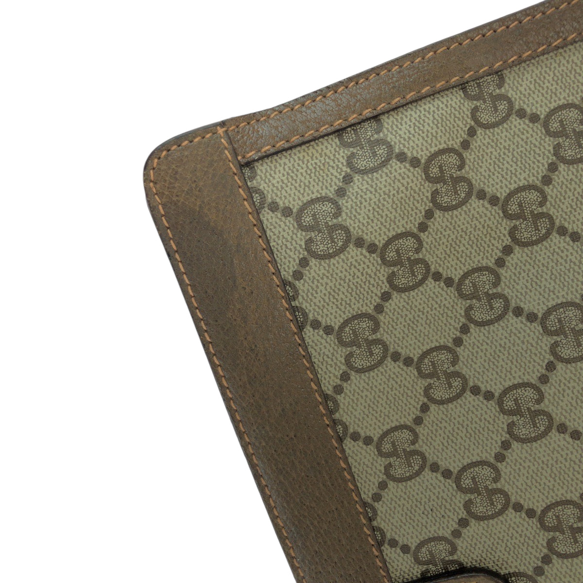 13532
GUCCI グッチ オールドグッチ シェリーライン ブラウン ゴールド金具 GGスプリームキャンバス 89 01 033 クラッチバッグ セカンドバッグ  レディース