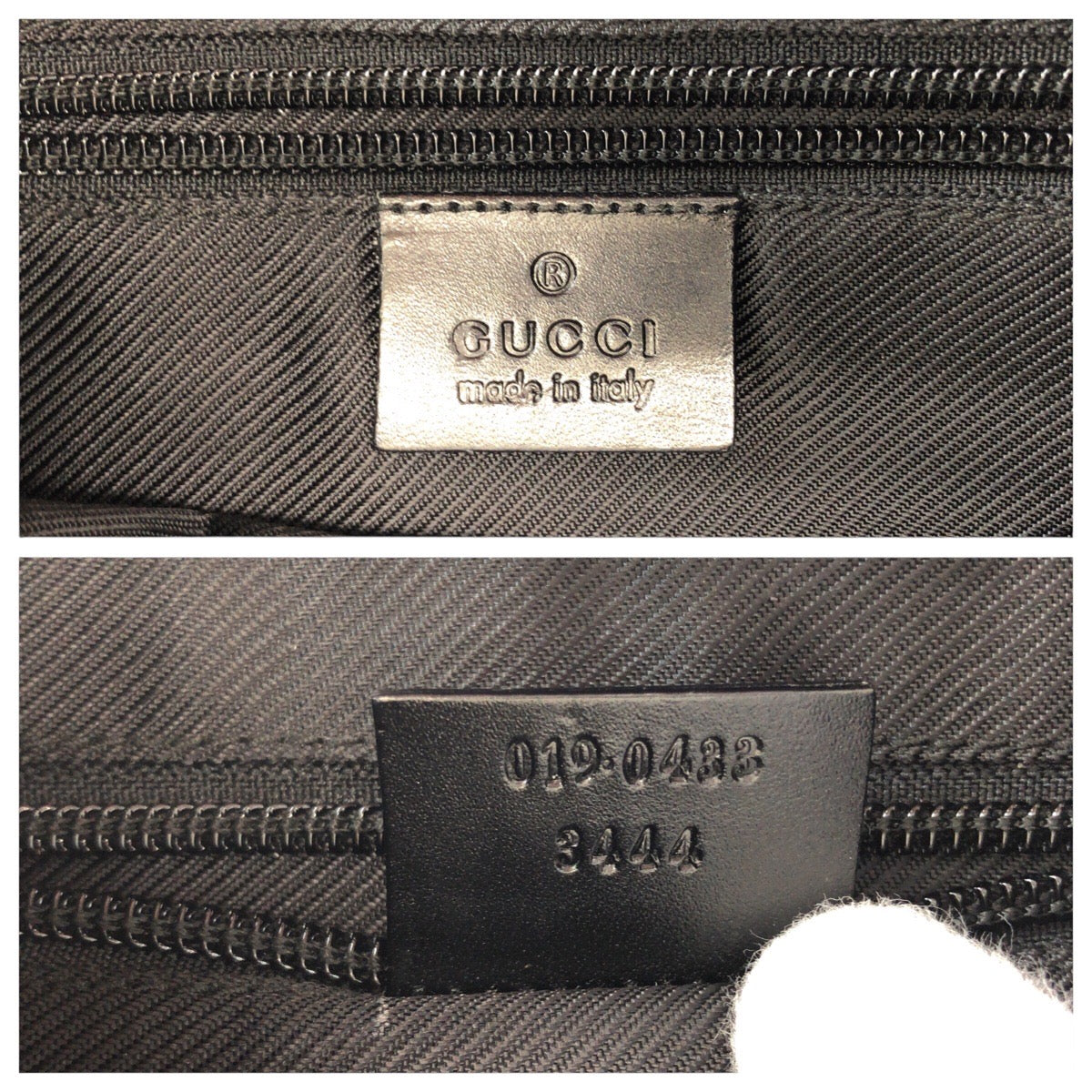 13542
GUCCI グッチ ブラック 黒 シルバー金具 GGキャンバス 019 0433 ショルダーバッグ ポシェット  レディース