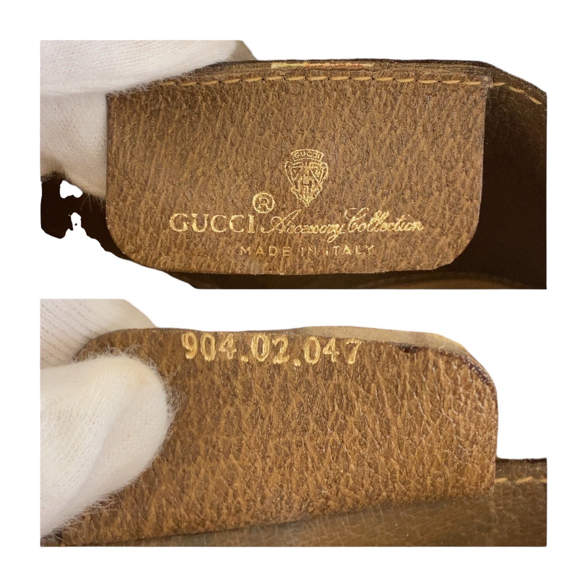 13552
GUCCI グッチ ヴィンテージ オールドグッチ シェリーライン ベージュ ゴールド金具 GGスプリームキャンバス / レザー 904 02 047 斜め掛け ショルダーバッグ クラッチバッグ  レディース