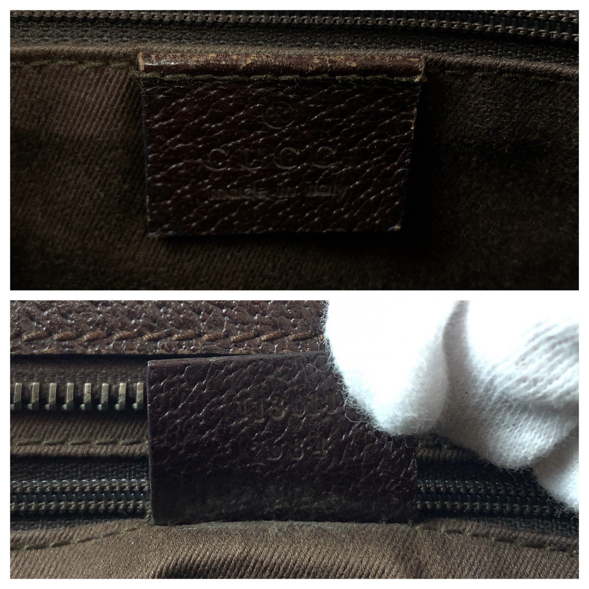 13553
GUCCI グッチ ブラウン ベージュ シルバー金具 GGキャンバス 113011 トートバッグ ショルダーバッグ  レディース