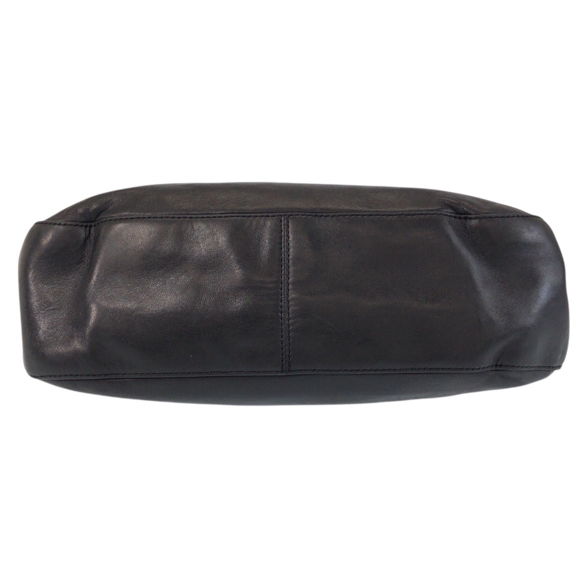 13563
PRADA プラダ ヴィンテージ ブラック 黒 レザー / プラスチック ショルダーバッグ  レディース