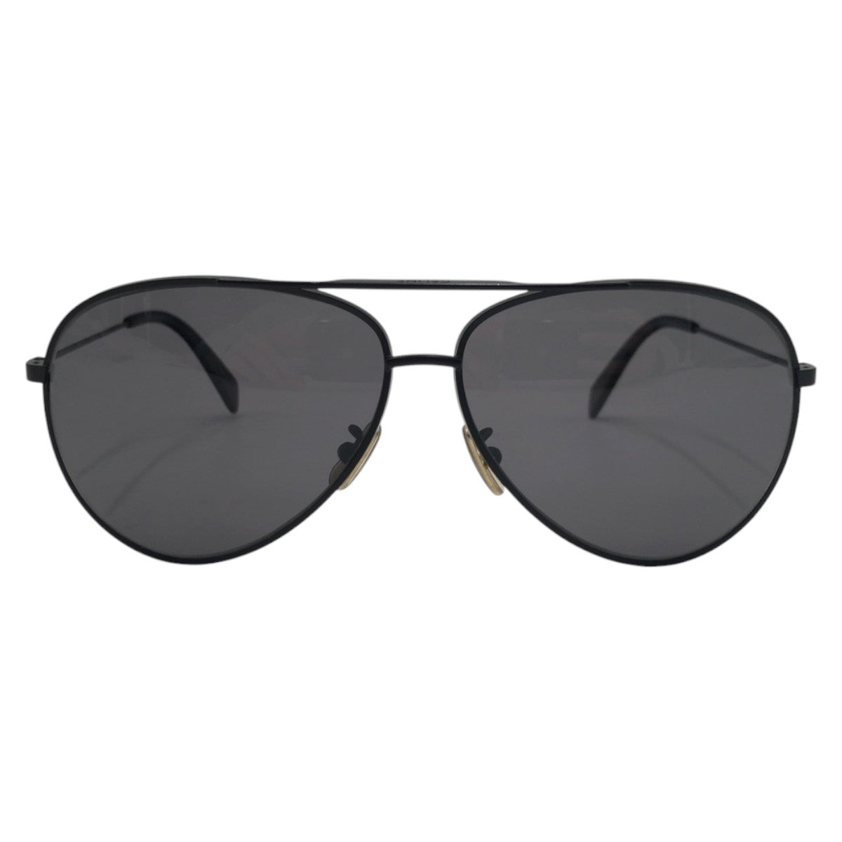CELINE セリーヌ ブラック 黒 メタル CL400620 02D 6112 145 2P サングラス 偏光レンズ  ティアドロップ  メンズ