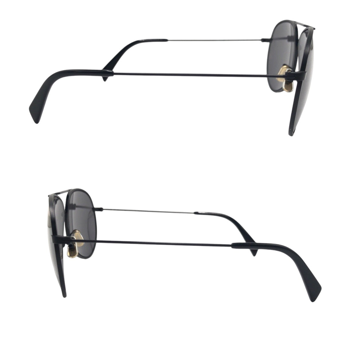 CELINE セリーヌ ブラック 黒 メタル CL400620 02D 6112 145 2P サングラス 偏光レンズ  ティアドロップ  メンズ