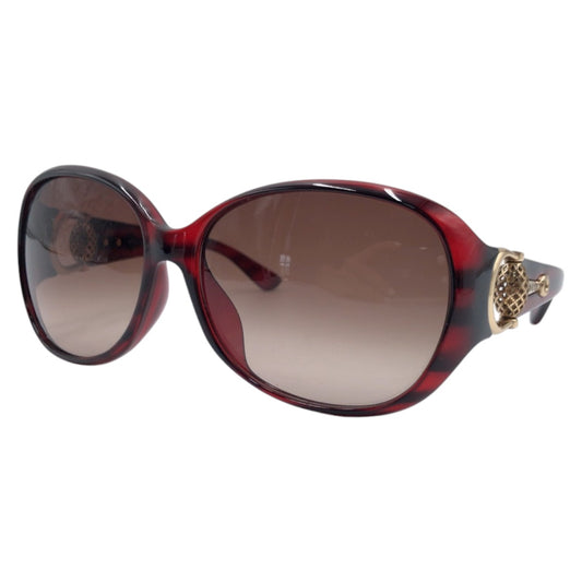 13568
GUCCI グッチ ホースビット ブラウン プラスチック GG 3726/F/S MMVJ6 61□15 110 サングラス バタフライ  レディース