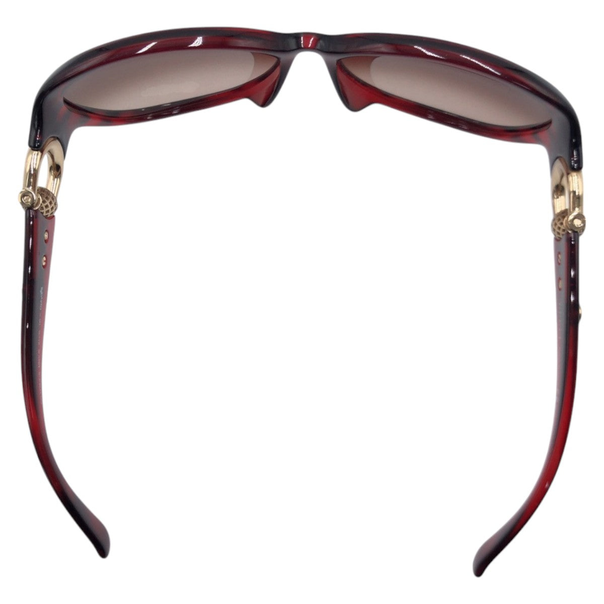 13568
GUCCI グッチ ホースビット ブラウン プラスチック GG 3726/F/S MMVJ6 61□15 110 サングラス バタフライ  レディース