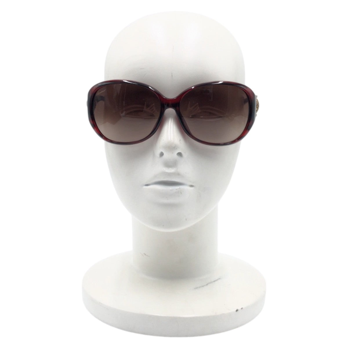 13568
GUCCI グッチ ホースビット ブラウン プラスチック GG 3726/F/S MMVJ6 61□15 110 サングラス バタフライ  レディース