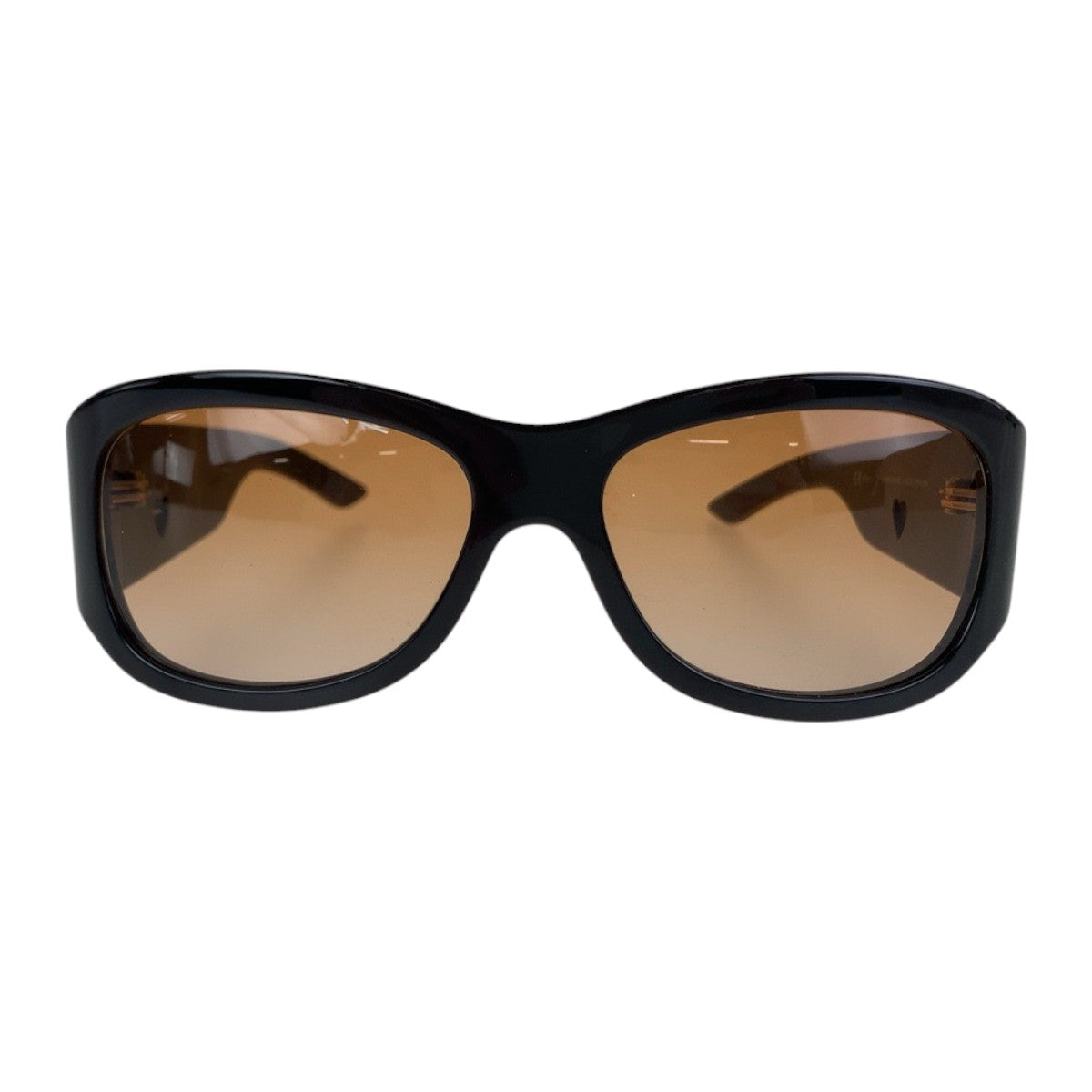 14119
Dior ディオール ハート ブラウン ゴールド金具 プラスチック LOVINGLYDIOR2 KVBCM 57◻︎16 125 サングラス ウェリントン  レディース