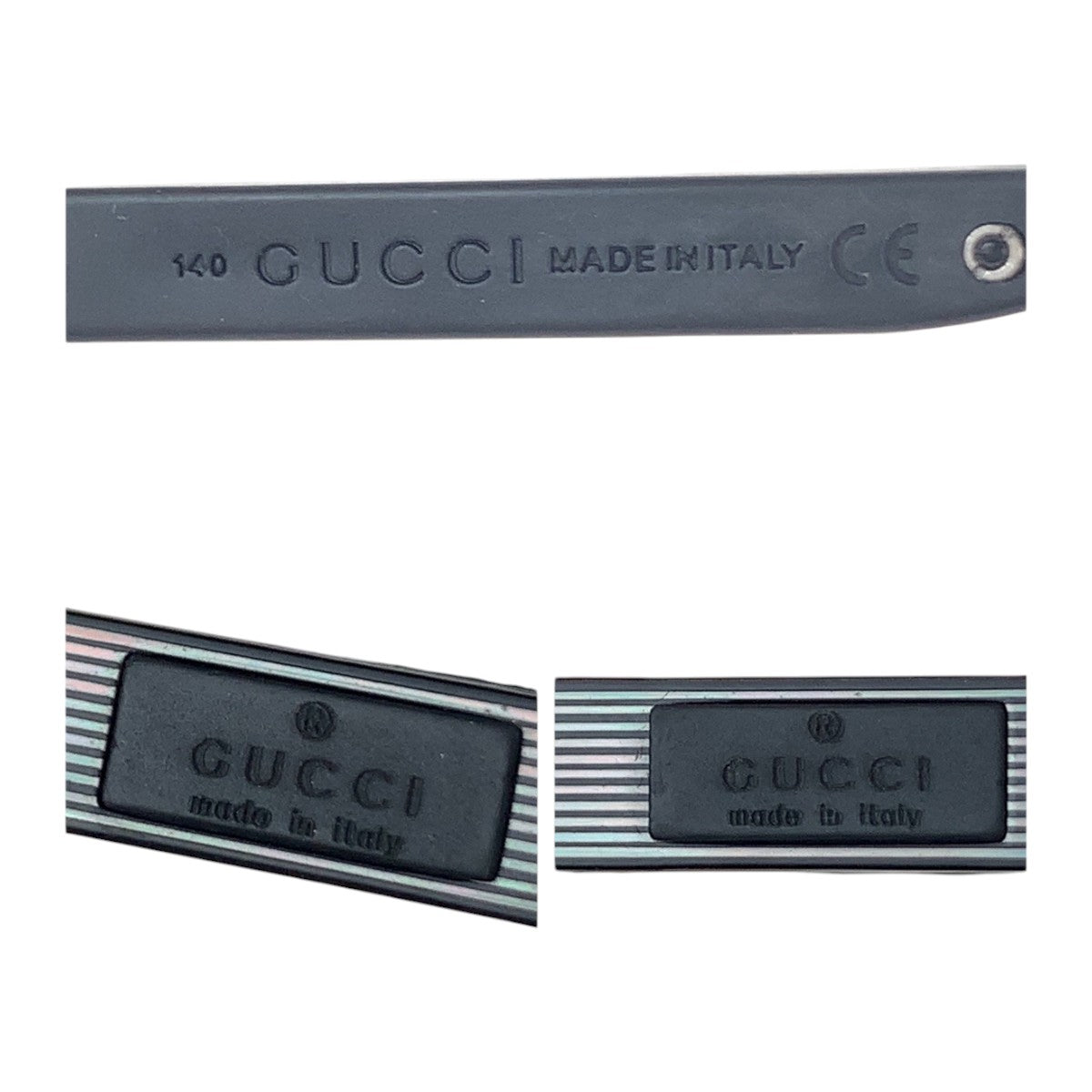 14120
GUCCI グッチ ブラック 黒 メタル GG 1875 DF1 54◻︎16 メガネ 男女兼用  メンズ