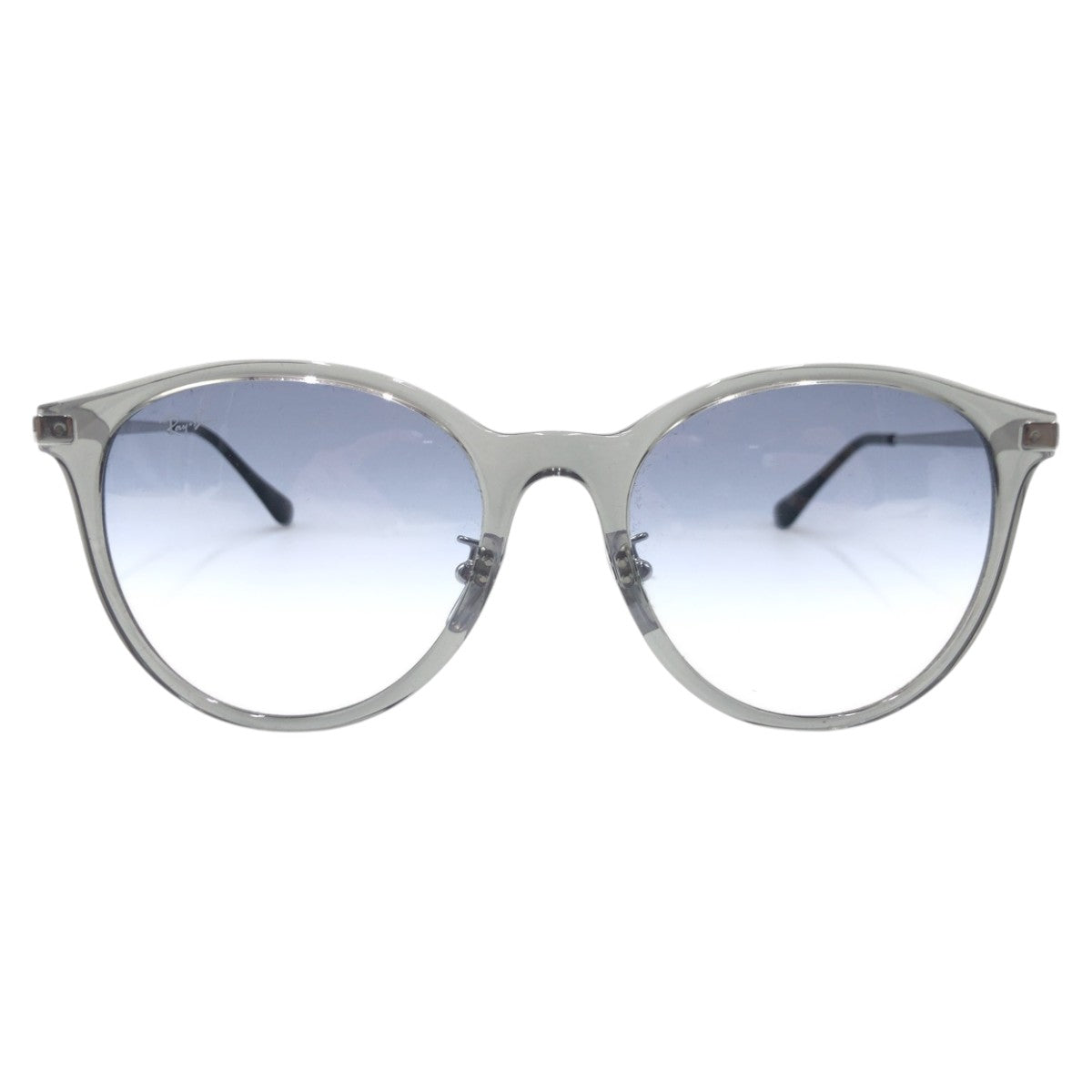 13572
Ray-Ban レイバン アジアエリア限定 トランスペアレント ブルー シルバー クリア プラスチック RB4334D 6611/19 55□19 145 1N 男女兼用 ボストン  レディース