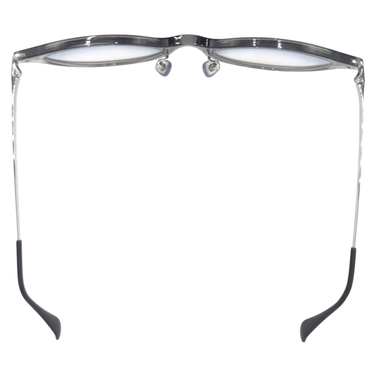 13572
Ray-Ban レイバン アジアエリア限定 トランスペアレント ブルー シルバー クリア プラスチック RB4334D 6611/19 55□19 145 1N 男女兼用 ボストン  レディース