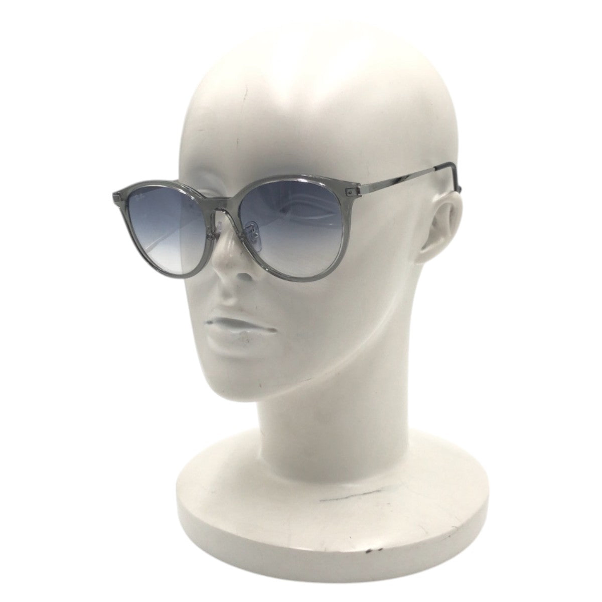 13572
Ray-Ban レイバン アジアエリア限定 トランスペアレント ブルー シルバー クリア プラスチック RB4334D 6611/19 55□19 145 1N 男女兼用 ボストン  レディース