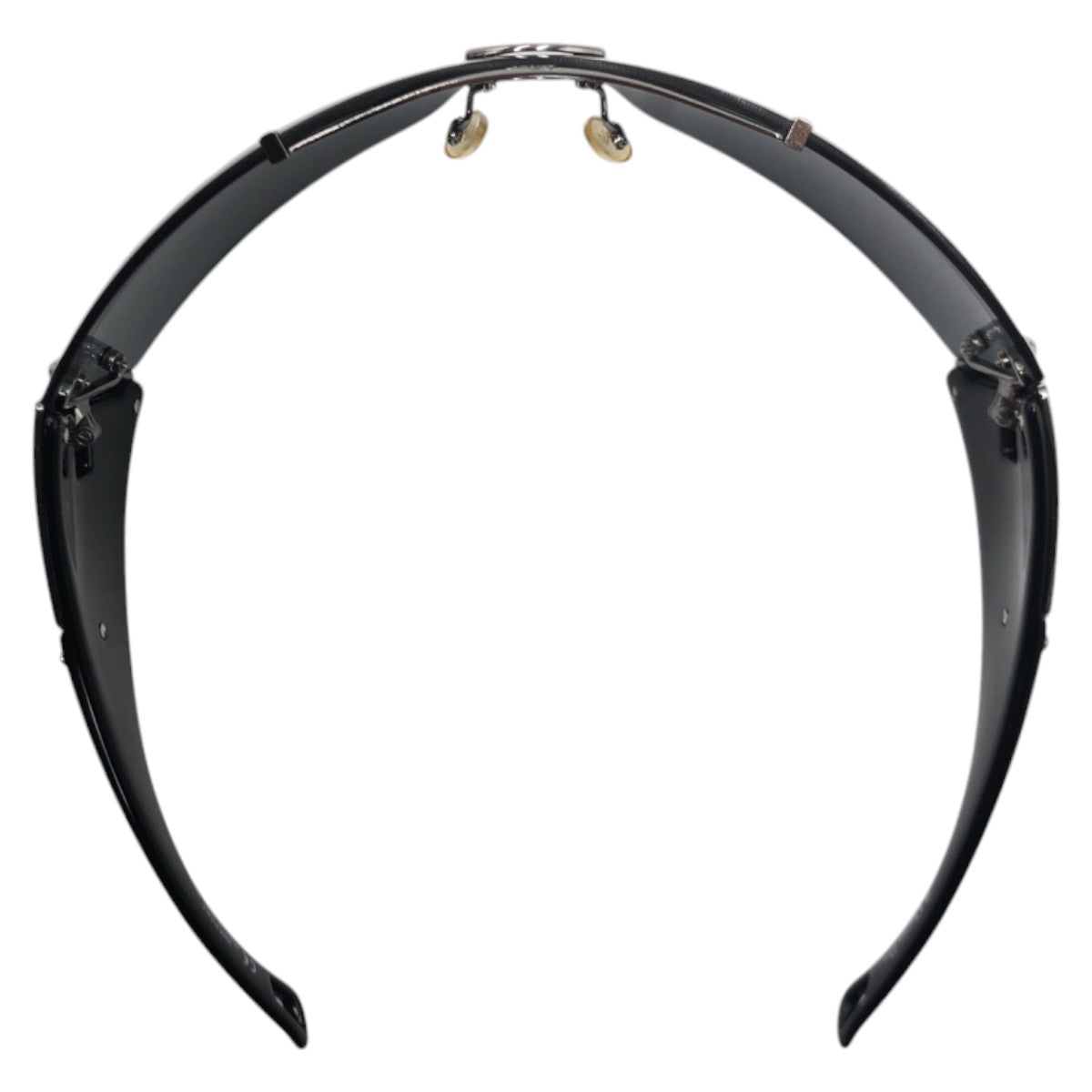 Dior ディオール ブラック シルバー プラスチック DIORIT 2 PEBP8 110 サングラス フォックス  レディース