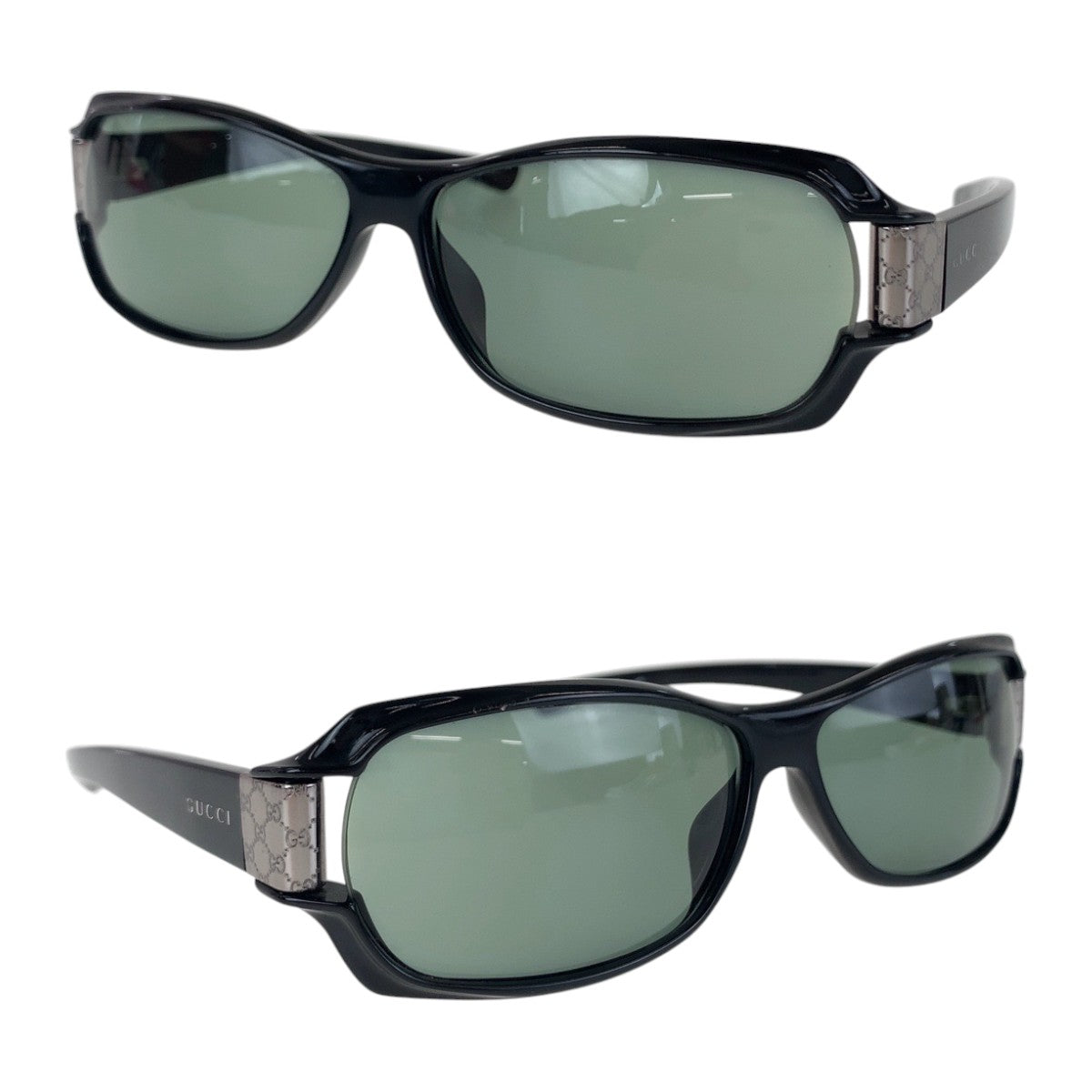 14123
GUCCI グッチ GG柄 ブラック シルバー金具 プラスチック GG 2547/S NE8BN 59◻︎12 120 サングラス スクエア  メンズ