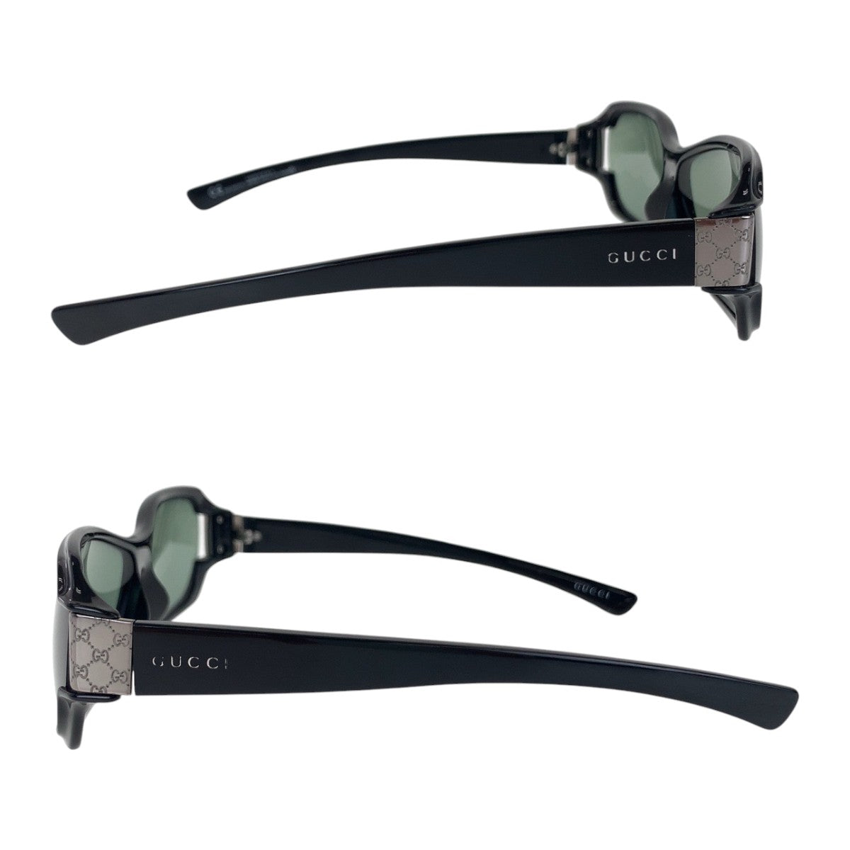 14123
GUCCI グッチ GG柄 ブラック シルバー金具 プラスチック GG 2547/S NE8BN 59◻︎12 120 サングラス スクエア  メンズ
