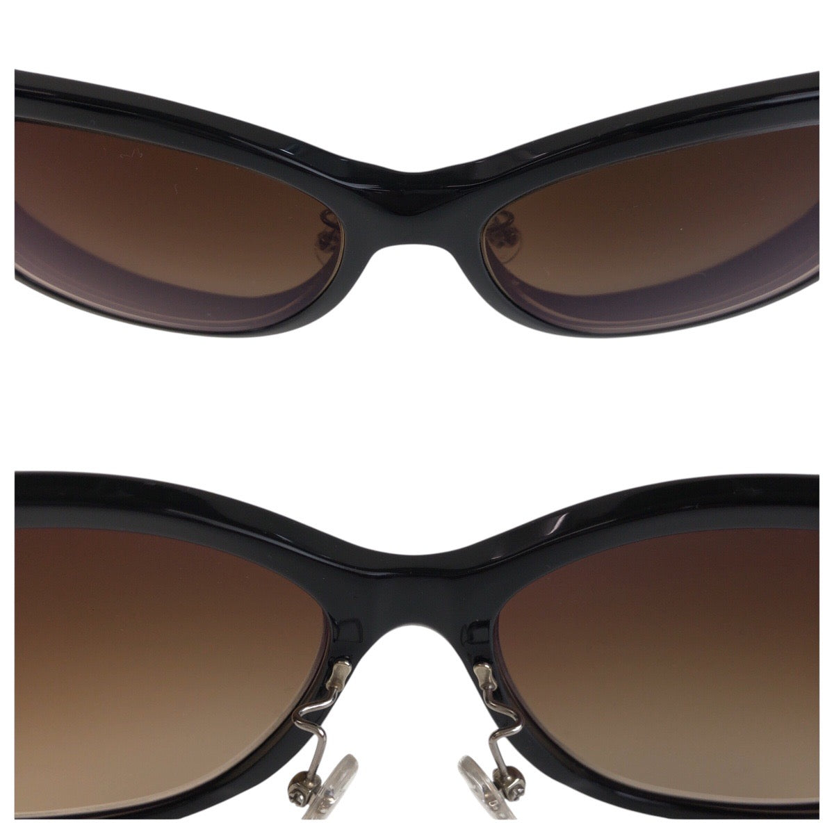 13573
BURBERRY バーバリー ブラック 黒 ゴールド金具 プラスチック B 4208-O-F 3001/8G 5716 135 サングラス 男女兼用 ウェリントン  レディース