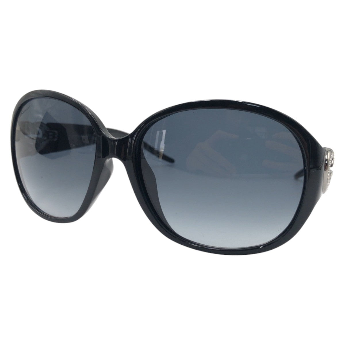 GUCCI グッチ ラインストーン ブラック 黒 プラスチック GG3530 1F/S D28JJ 61◻︎15 110 サングラス ラウンド  レディース