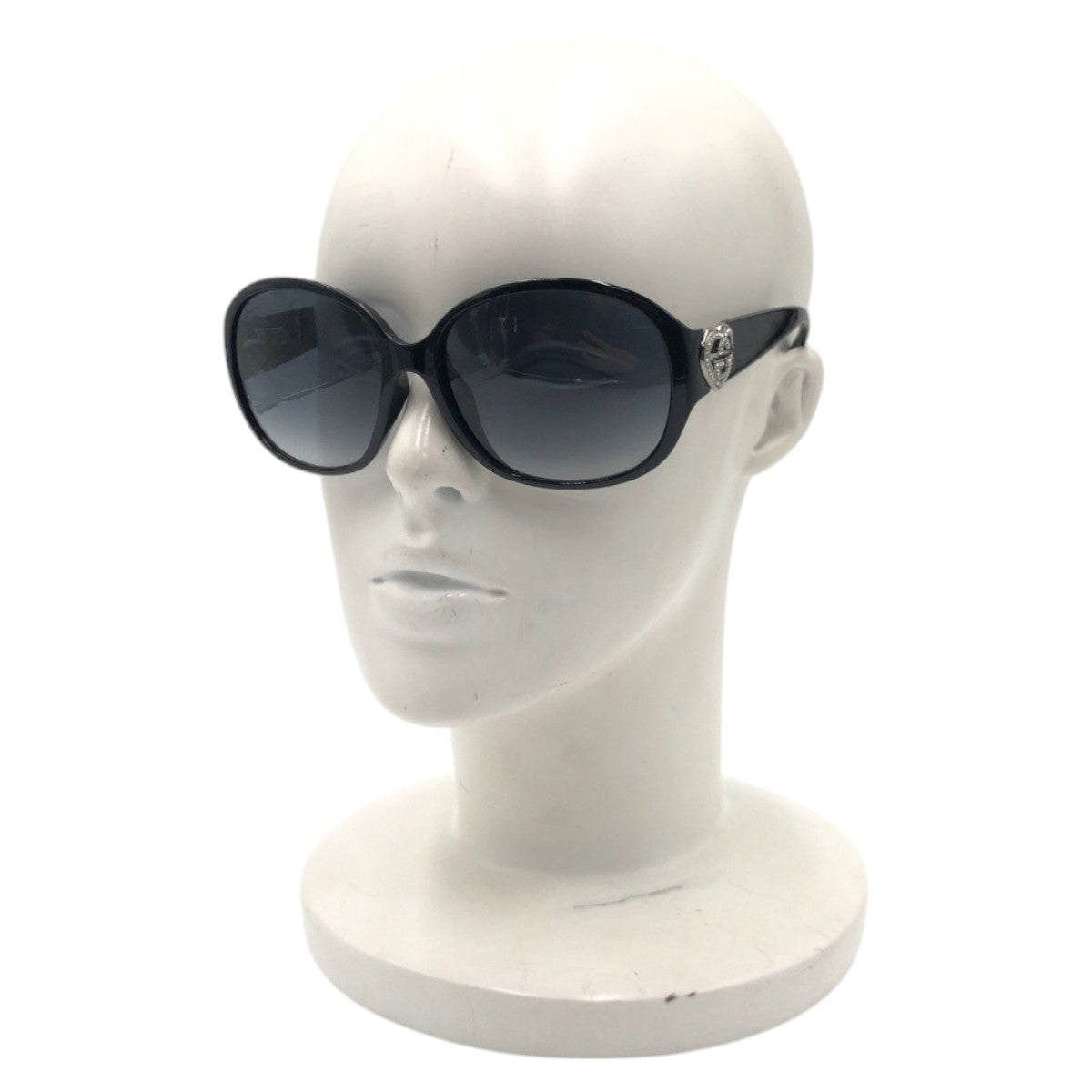 GUCCI グッチ ラインストーン ブラック 黒 プラスチック GG3530 1F/S D28JJ 61◻︎15 110 サングラス ラウンド  レディース