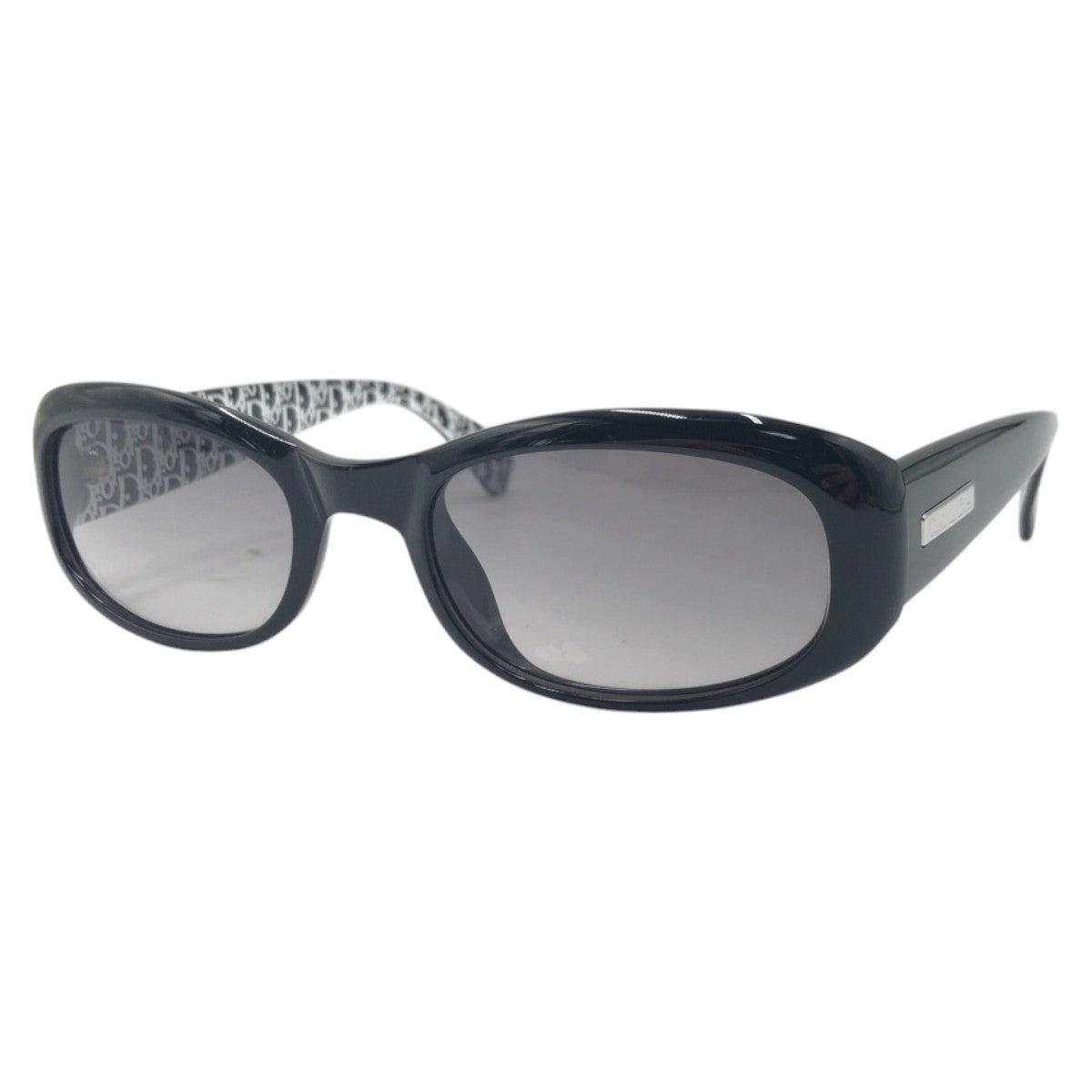 Dior ディオール トロッター ブラック 黒 シルバー プラスチック 5K3LE 52□19 135 サングラス スクエア  レディース