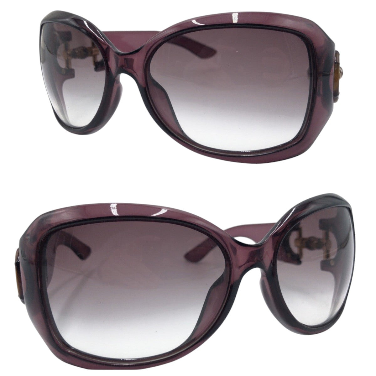 14125
GUCCI グッチ バンブー パープル  プラスチック GG 2991F/S ALOJ8 61□16 115 サングラス バタフライ  レディース