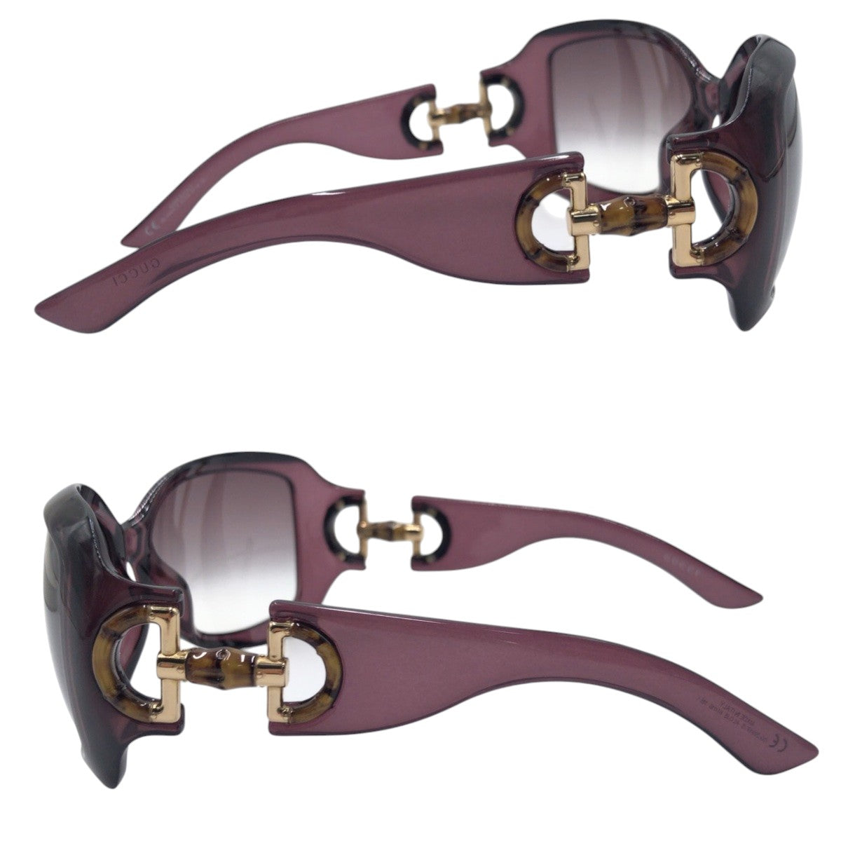 14125
GUCCI グッチ バンブー パープル  プラスチック GG 2991F/S ALOJ8 61□16 115 サングラス バタフライ  レディース