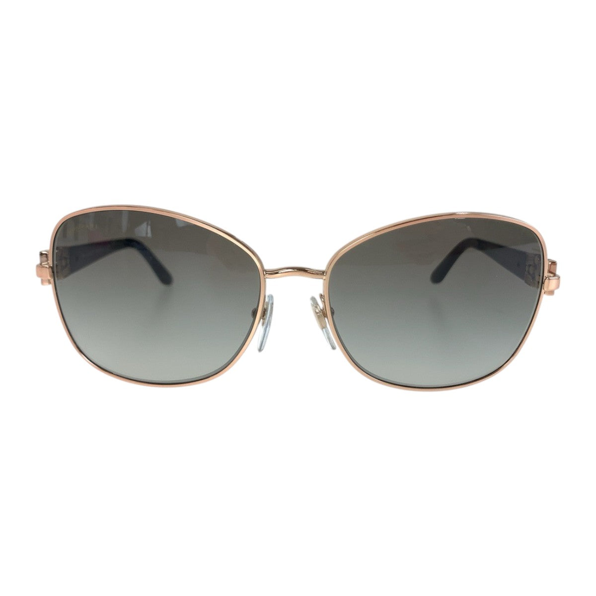 14126
BVLGARI ブルガリ ラインストーン ブラック ブロンズ プラスチック / メタル 6066-B 376/11 60◻︎16 135 2N サングラス 男女兼用 ウェリントン  レディース A7