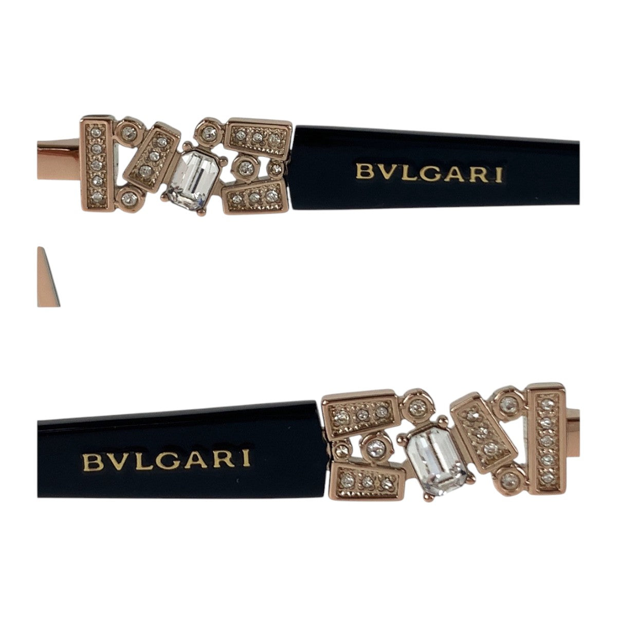 14126
BVLGARI ブルガリ ラインストーン ブラック ブロンズ プラスチック / メタル 6066-B 376/11 60◻︎16 135 2N サングラス 男女兼用 ウェリントン  レディース A7