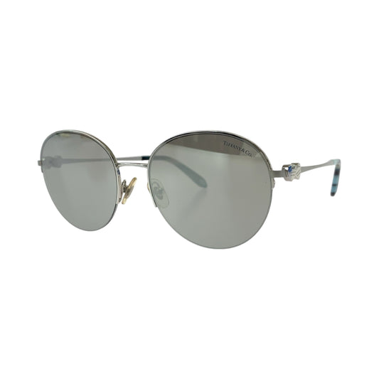 13575
TIFFANY&Co. ティファニー リターントゥティファニー ハート シルバー チタン TF3053 サングラス ミラー ラウンド  レディース