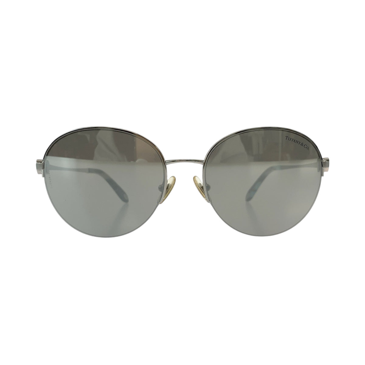 13575
TIFFANY&Co. ティファニー リターントゥティファニー ハート シルバー チタン TF3053 サングラス ミラー ラウンド  レディース