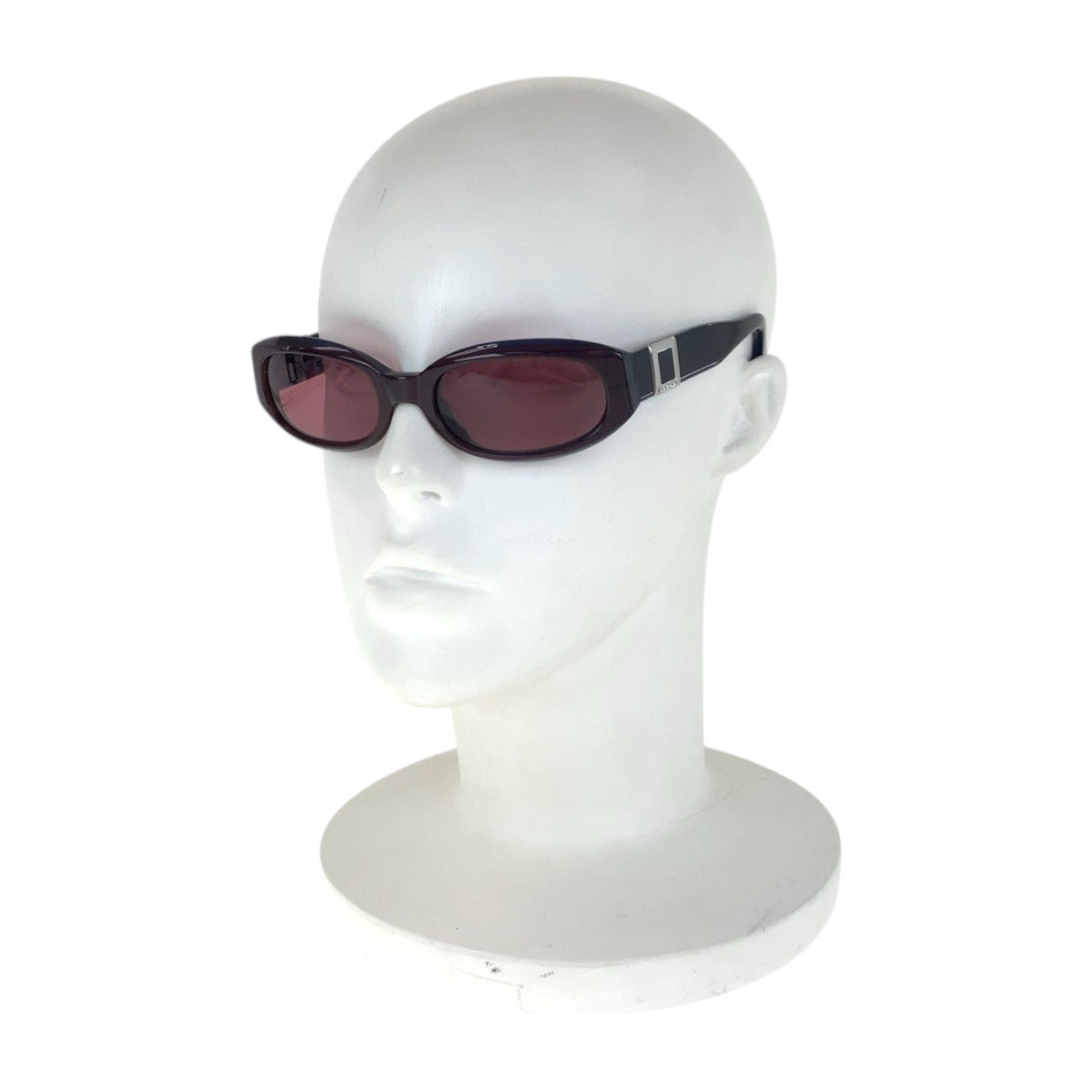14127
BVLGARI ブルガリ パープル ブルー シルバー金具 プラスチック 822 585 53◻︎19 135 サングラス 男女兼用 オーバル  レディース AB5