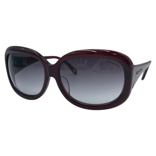 TIFFANY&Co. ティファニー ブラック 黒 プラスチック TF4039 800 3/11 61□15 140 サングラス バタフライ  レディース