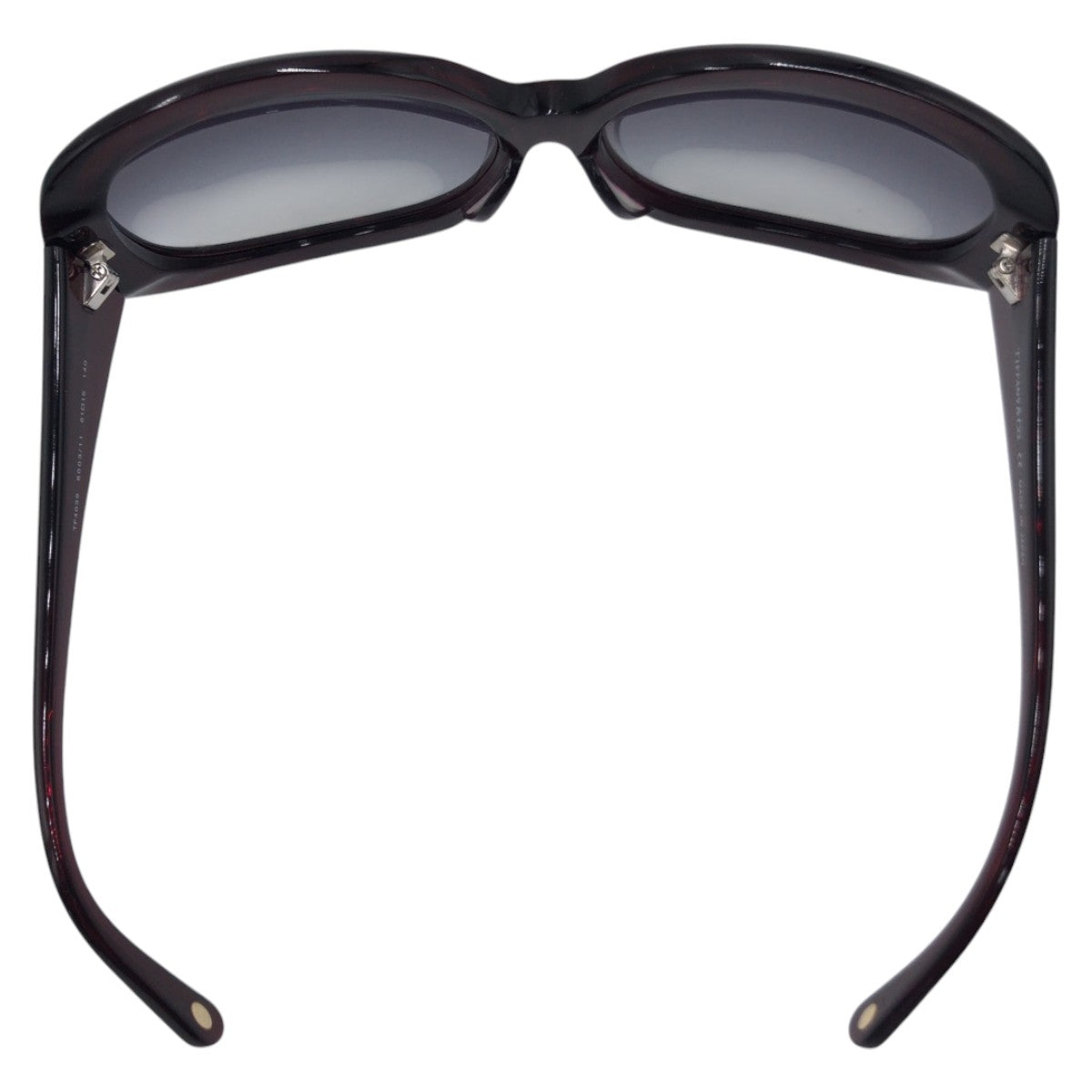 TIFFANY&Co. ティファニー ブラック 黒 プラスチック TF4039 800 3/11 61□15 140 サングラス バタフライ  レディース