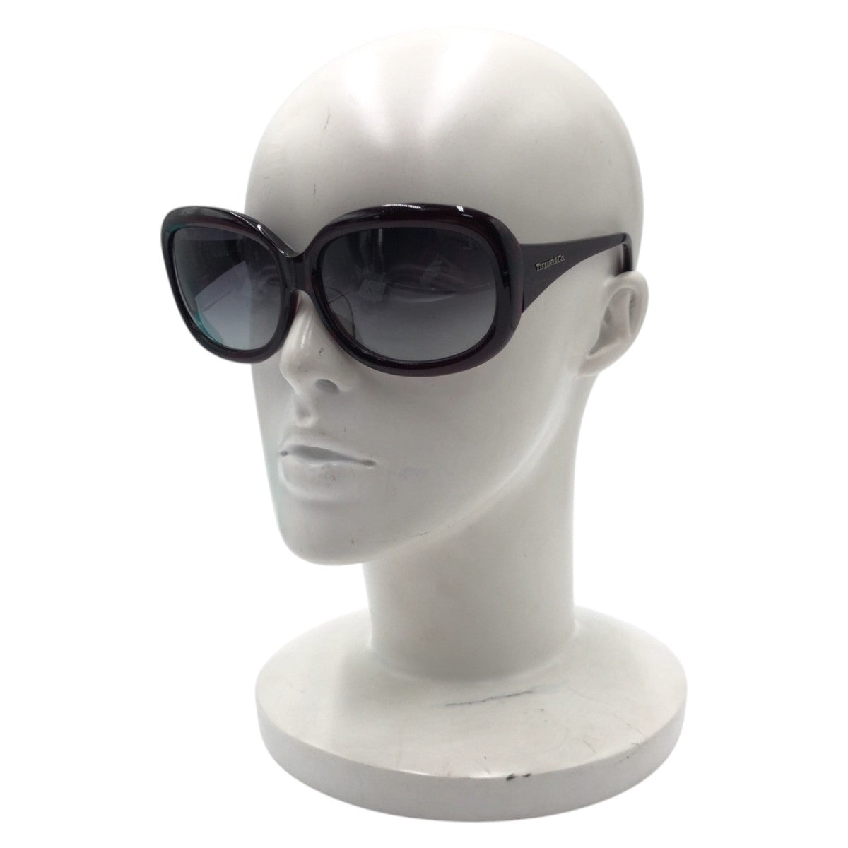 TIFFANY&Co. ティファニー ブラック 黒 プラスチック TF4039 800 3/11 61□15 140 サングラス バタフライ  レディース