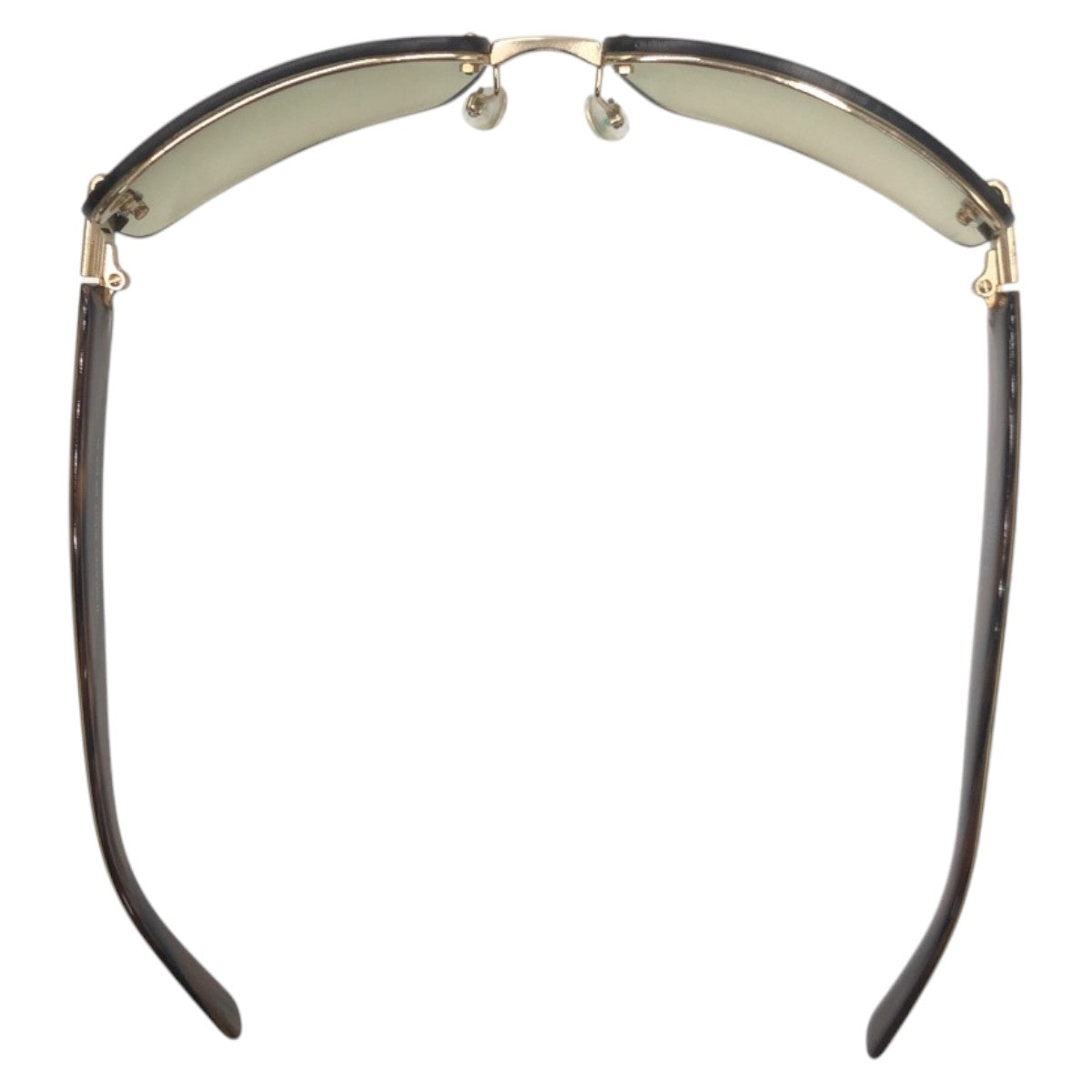 GUCCI グッチ GG柄 グリーン ゴールド プラスチック GG1797/S Na5 61◻︎15 135 サングラス スクエア  レディース