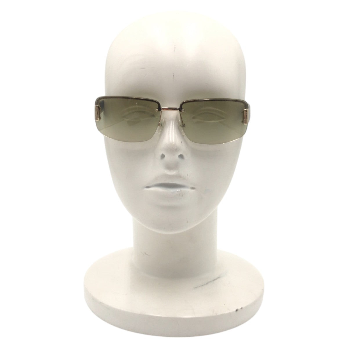 GUCCI グッチ GG柄 グリーン ゴールド プラスチック GG1797/S Na5 61◻︎15 135 サングラス スクエア  レディース