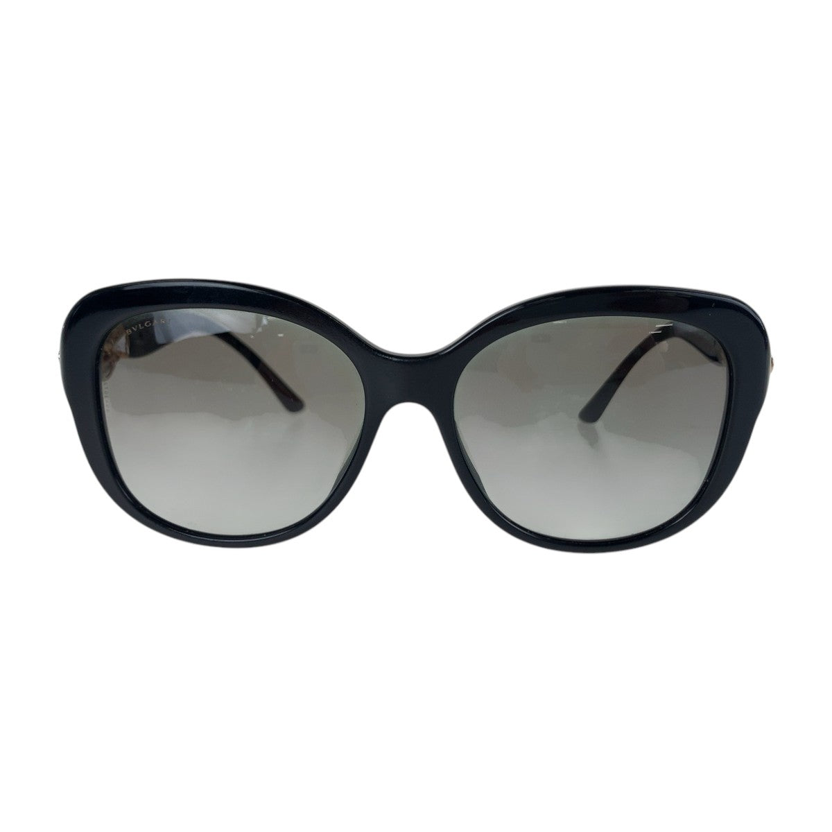 14130
BVLGARI ブルガリ ラインストーン ブラック ゴールド プラスチック 8180-B-F 501/8G 57◻︎17 140 3N サングラス 男女兼用 ウェリントン  レディース