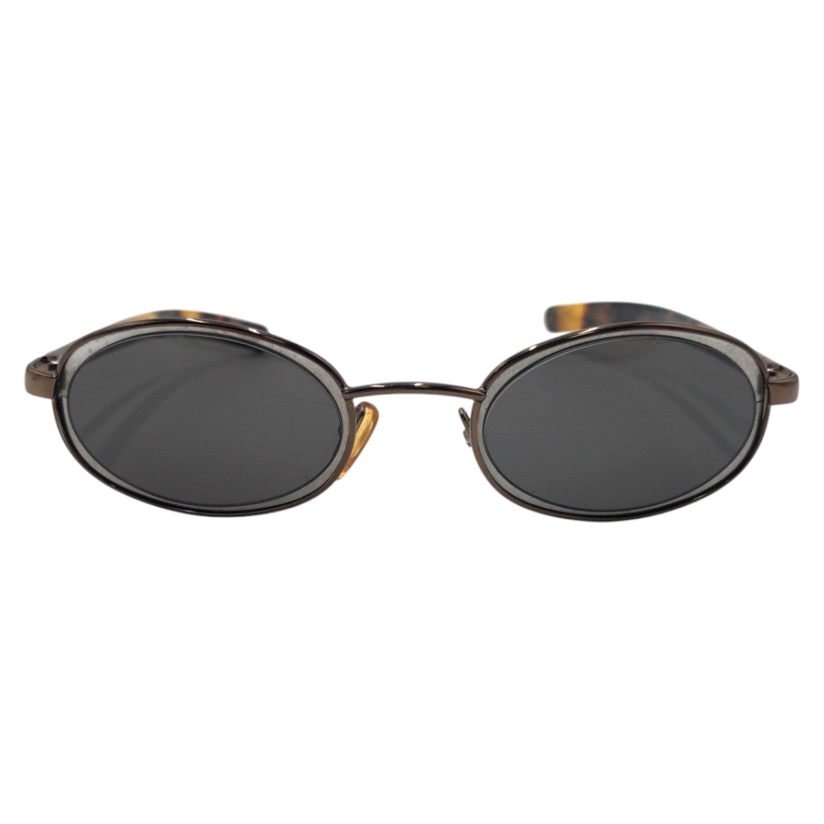 GUCCI グッチ ヴィンテージ ブラウン プラスチック 135 GG 1614/S 62D 48◻︎23 サングラス オーバル  レディース