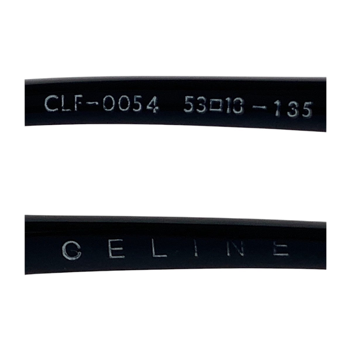 14133
CELINE セリーヌ ヴィンテージ ブラウン ゴールド金具 プラスチック CLF-0054 53◻︎13-135 サングラス 男女兼用 オーバル  レディース
