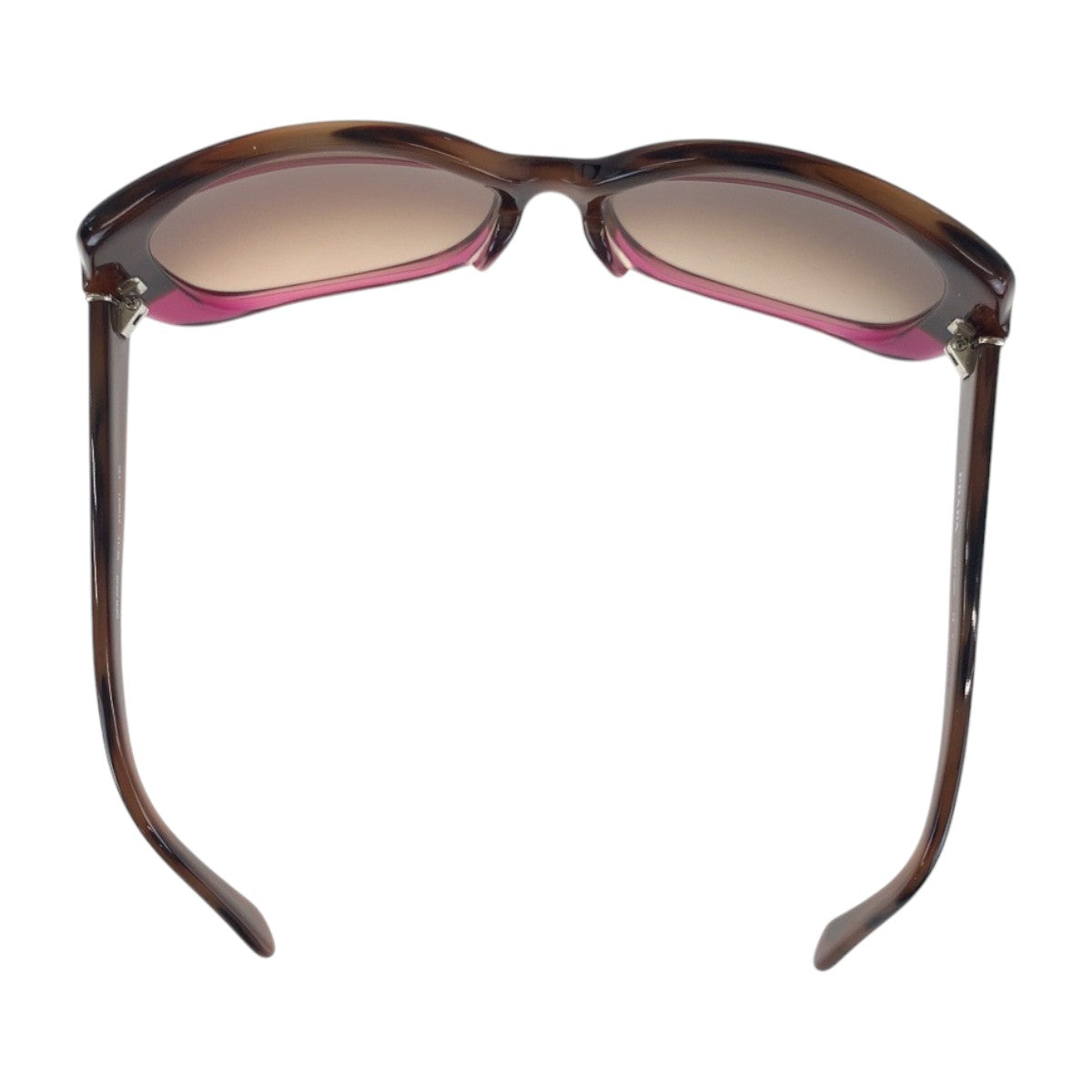 14134
PRADA プラダ ブラウン パープル シルバー金具 プラスチック OPR 200S 59◻︎17 ZY06S1 130 サングラス 男女兼用 ウェリントン  レディース