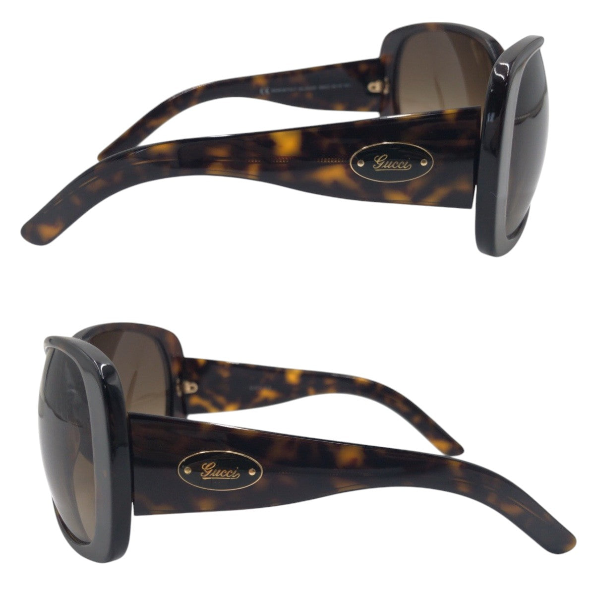 14135
GUCCI グッチ ブラウン プラスチック GG 2932/S 086cc 60◻︎15 125 サングラス バタフライ  レディース