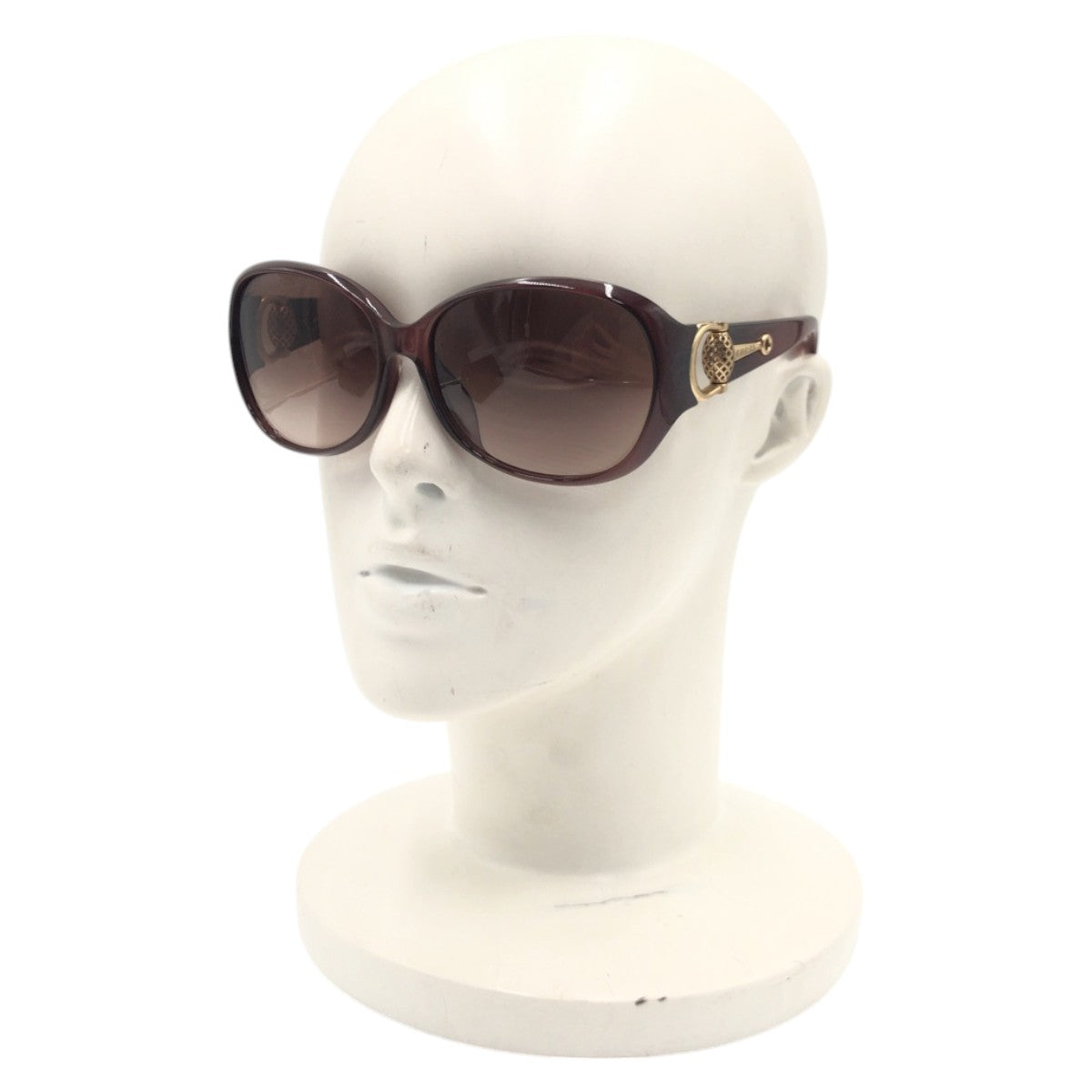GUCCI グッチ アジアンフィット ブラウン ゴールド プラスチック GG3726/F/S 0D0J6 61◻︎15 110  サングラス バタフライ  レディース