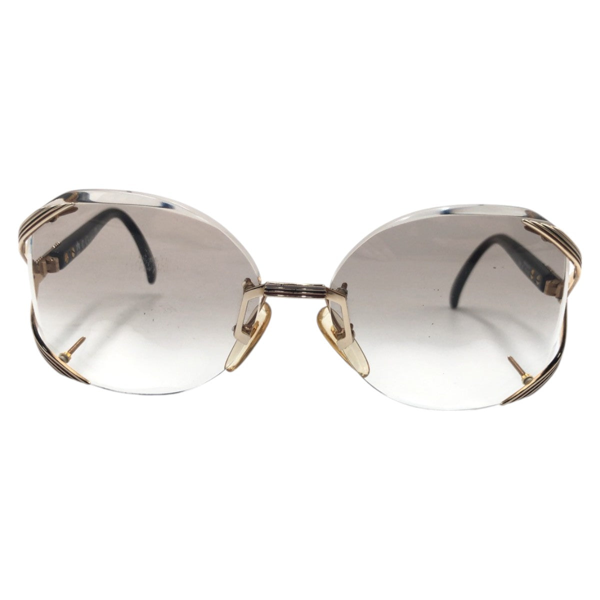 Dior ディオール ヴィンテージ CDロゴ ゴールド メタル 2289 49 57◻︎16 サングラス バタフライ  レディース