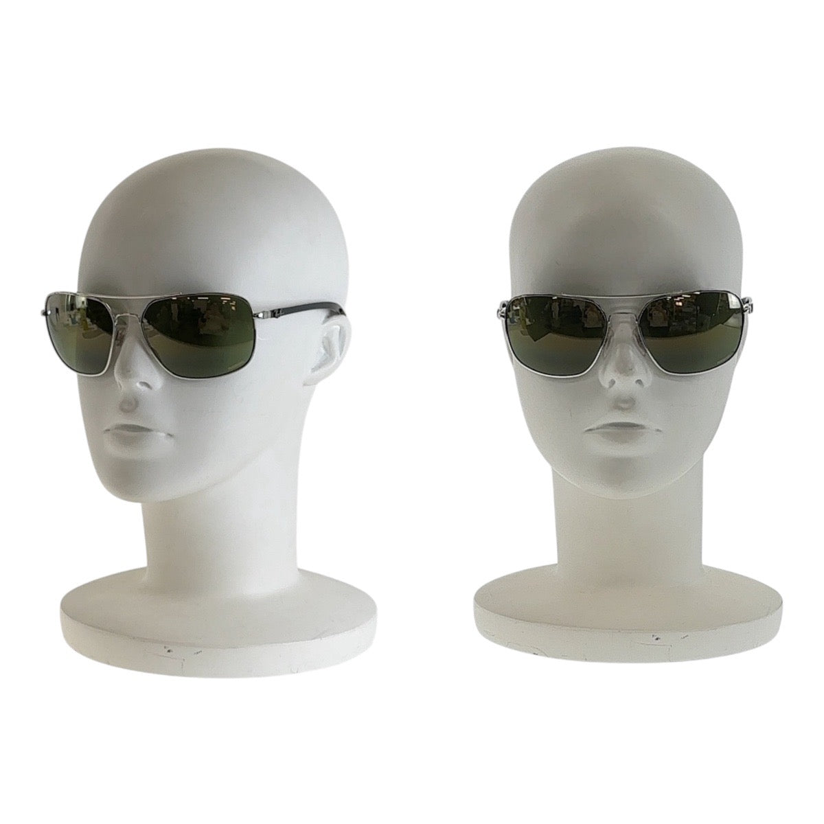 13576
Ray-Ban レイバン CHROMANCE グリーン シルバー金具 メタル / プラスチック RB 8322-CH 003/60 62□17 135 3P サングラス 偏光レンズ スクエア  メンズ