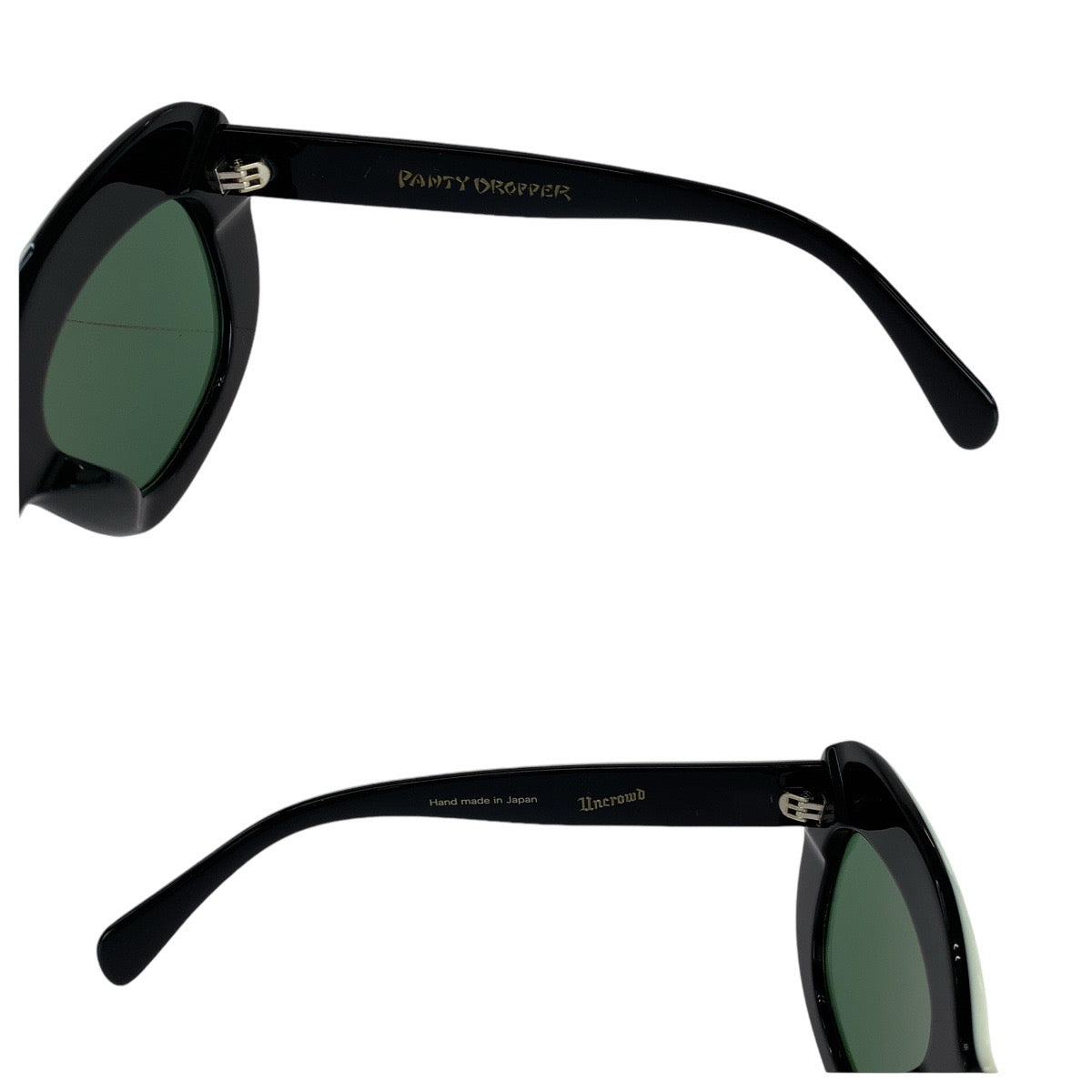 PANTY DROPPER Panty Dropper Uncloud White Black Silver Hardware Plastic Sunglasses Unisex Wellington Women's