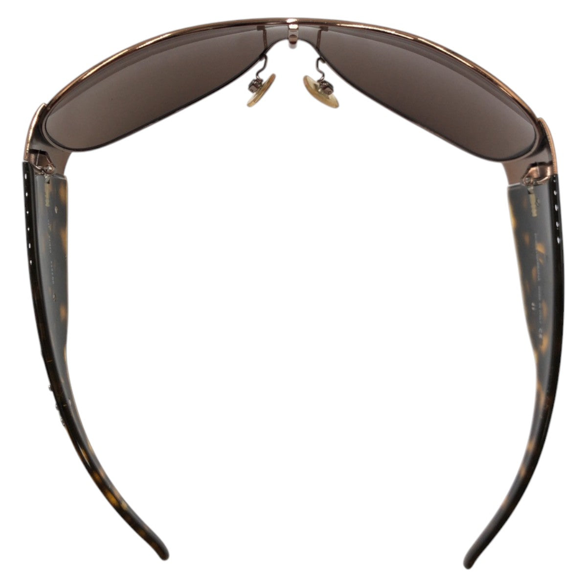 DOLCE&GABBANA ドルチェアンドガッバーナ ラインストーン ブラウン プラスチック DG2005 039/73 120 サングラス  レディース