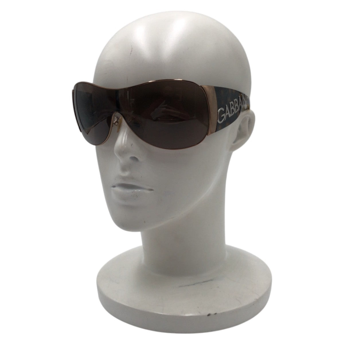 DOLCE&GABBANA ドルチェアンドガッバーナ ラインストーン ブラウン プラスチック DG2005 039/73 120 サングラス  レディース